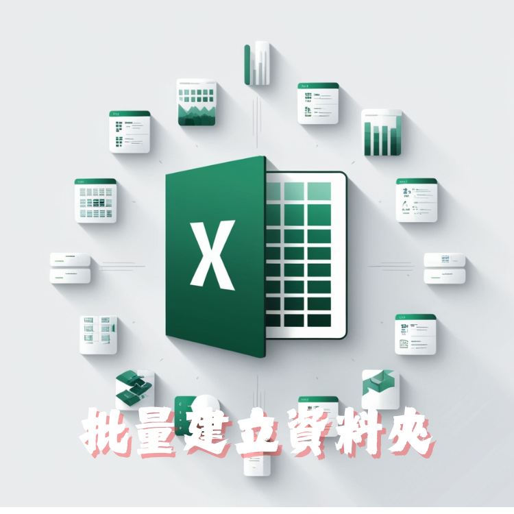 Excel 批量建立員工資料夾